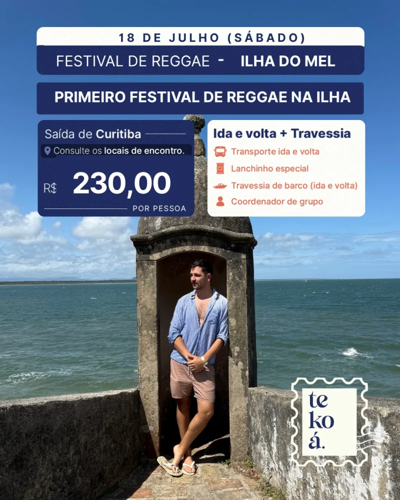 Festival de Reggae na Ilha do Mel - 18/07/2026