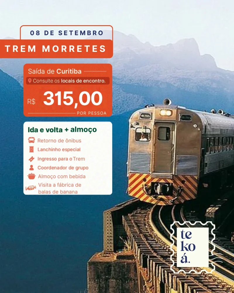 Trem Curitiba/Morretes - Econômico