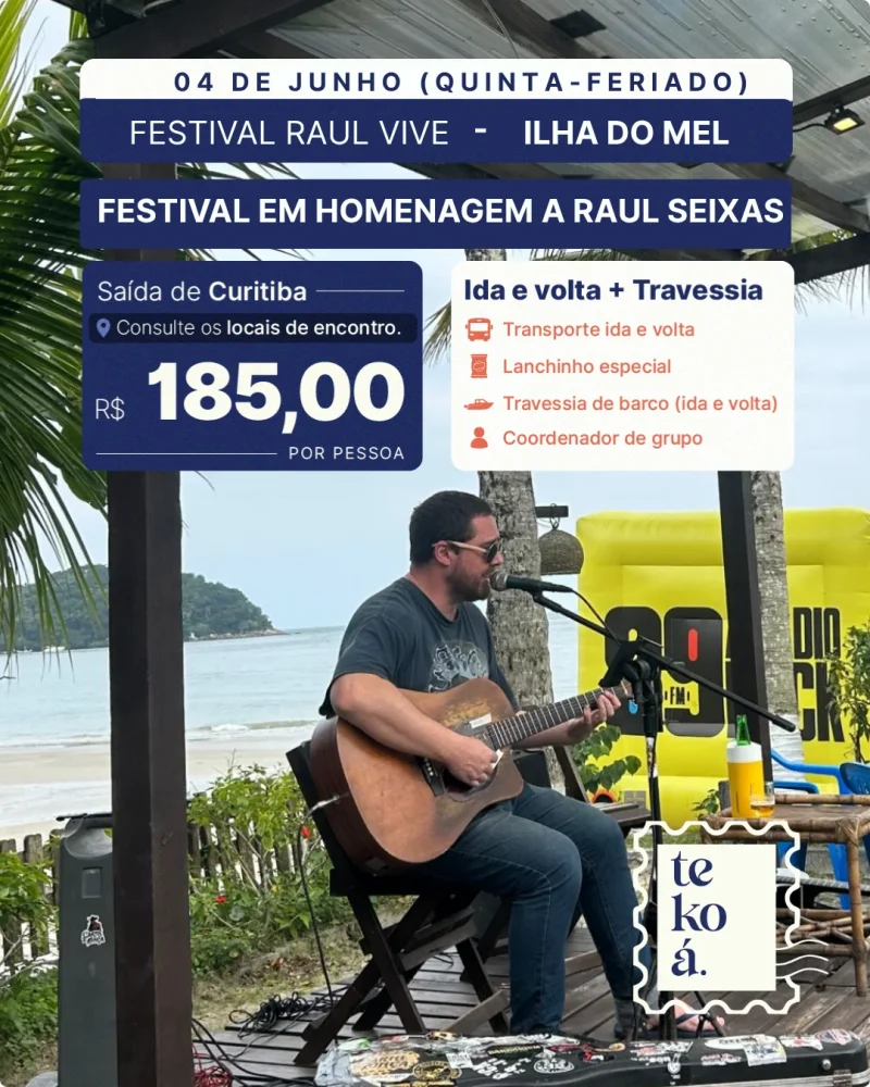 Ilha do Mel Raul Vive - 04/06/2026