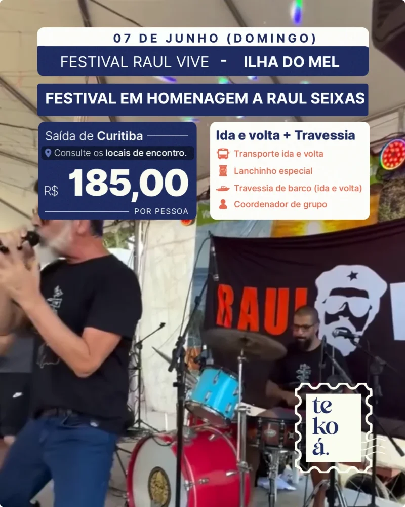Ilha do Mel Raul Vive - 07/06/2026